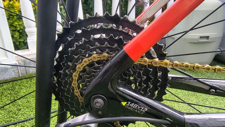 ROCKRIDER XC900 2019 Mountainbike usato, Rosso — immagine 3 di 12