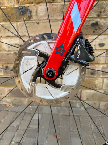Gebrauchtes Guerciotti Lembeek Disc 2021 2021 Road & Gravel, Rot — Bild 7 von 10