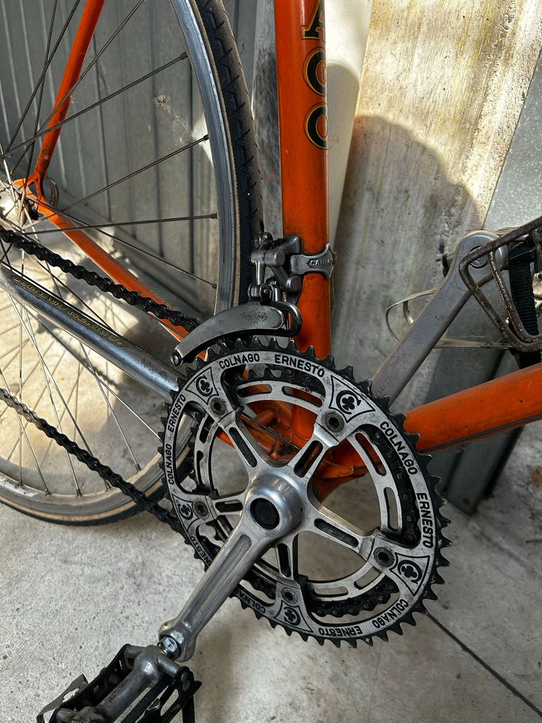Colnago Mexico Campagnolo Super Record 1979 Road & Gravel usato, Arancione — immagine 3 di 5