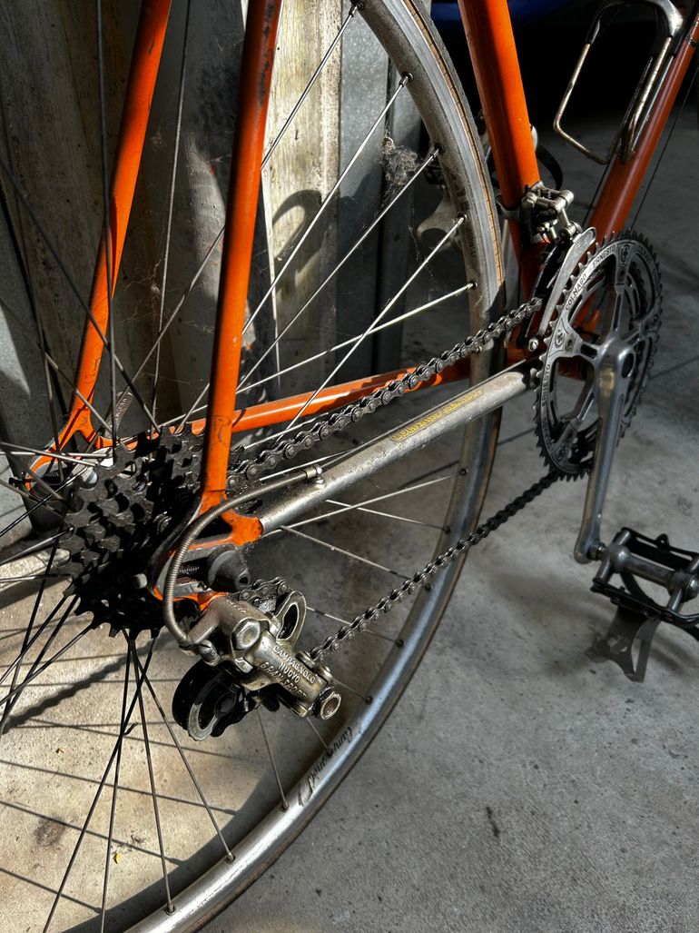 Colnago Mexico Campagnolo Super Record 1979 Road & Gravel usato, Arancione — immagine 4 di 5
