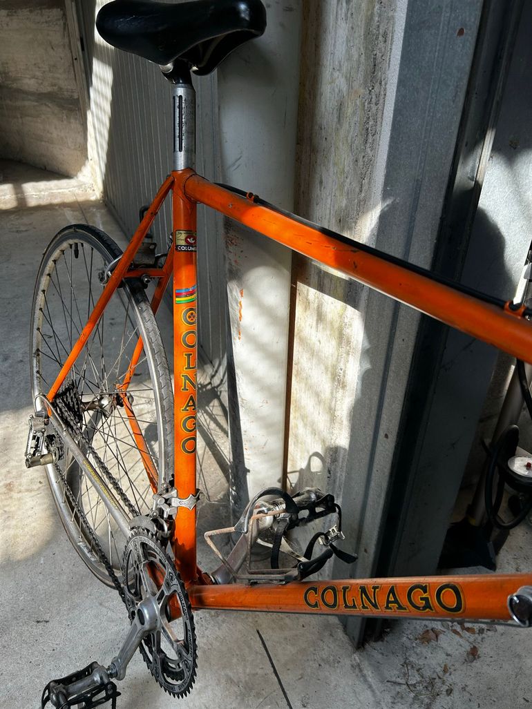 Colnago Mexico Campagnolo Super Record 1979 Road & Gravel usato, Arancione — immagine 2 di 5
