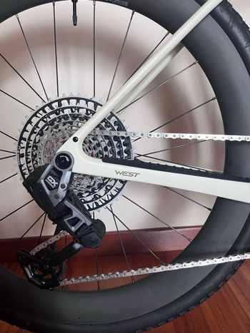 Gebrauchtes Megamo West SRAM Rival eTap AXS 2026 Road & Gravel, Weiß — Bild 3 von 6