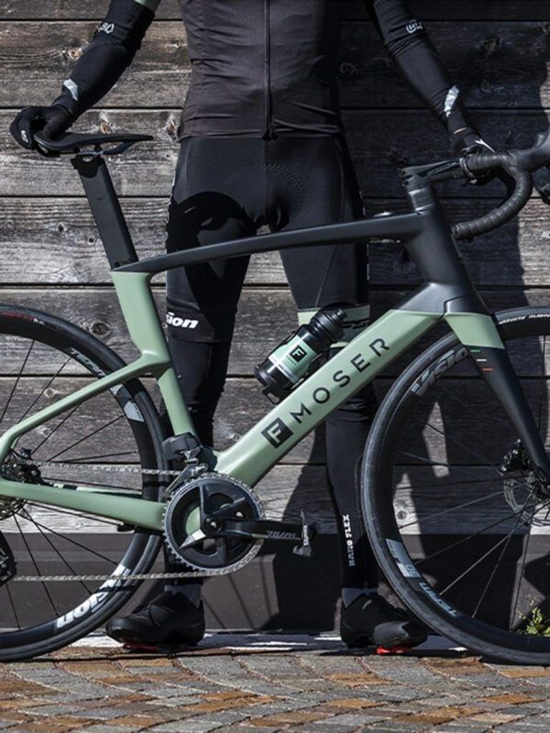 Used F Moser Custom SRAM Red eTap AXS 2026 Road & Gravel, Green — image 2 of 3