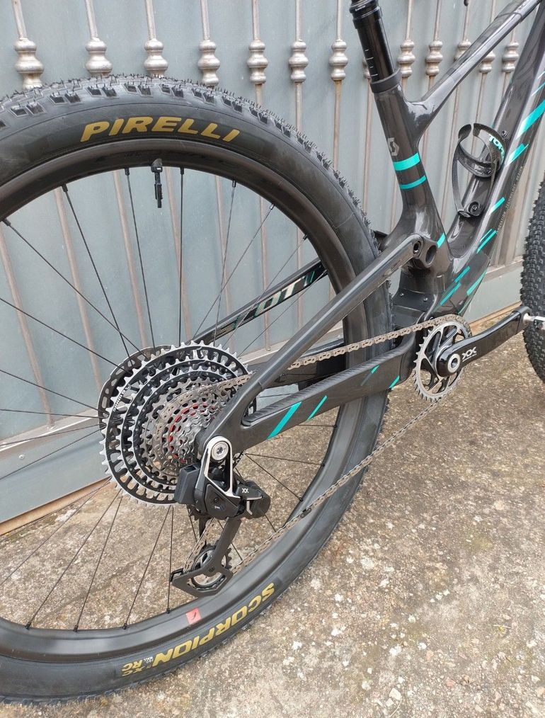 Gebrauchtes Scott Spark Sram Eagle Transmission XX SL 2022 Mountainbike, Schwarz — Bild 3 von 3