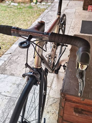 Used Titanio Custom Custom Shimano Ultegra 2020 Road & Gravel, Light Gray — image 8 of 11