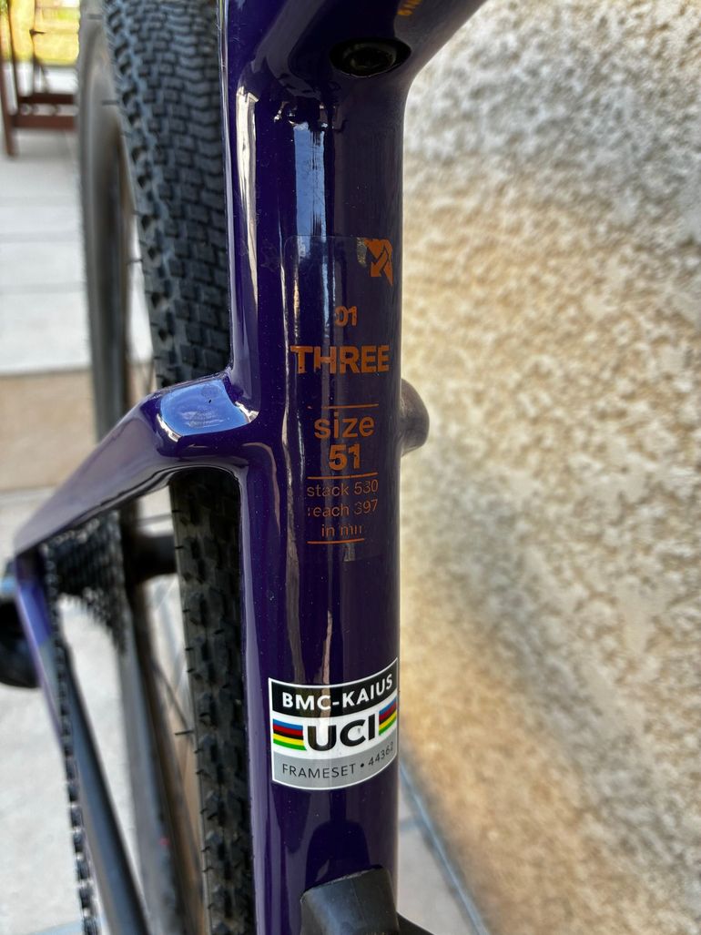 Gebrauchtes BMC Kaius 01 THREE 2024 2024 Road & Gravel, Violett — Bild 3 von 4