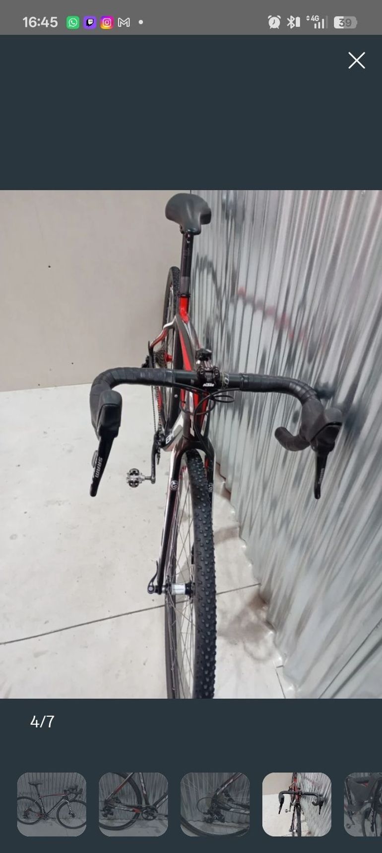 Brugt BH RX TEAM 3.0 2022 2022 Road & Gravel — billede 4 af 6
