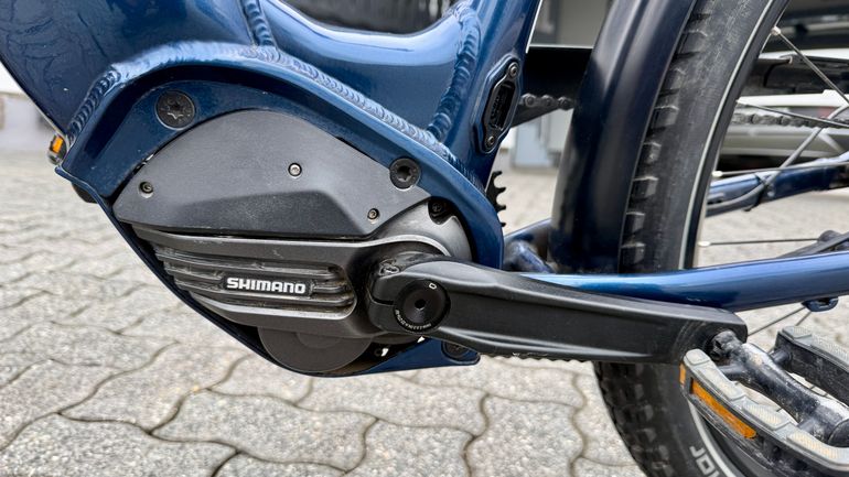 Velo de Ville AEB Shimano Deore 2022 Urban usato, Blu — immagine 2 di 9
