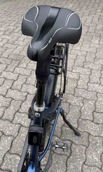 Velo de Ville AEB Shimano Deore 2022 Urban usato, Blu — immagine 3 di 9