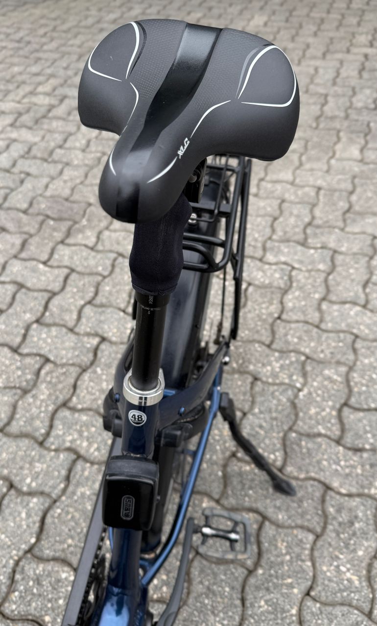 Velo de Ville AEB Shimano Deore 2022 Urban usato, Blu — immagine 3 di 9