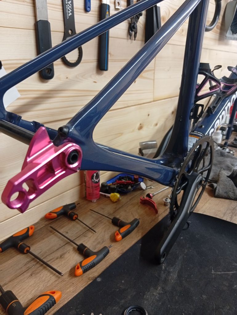 Brugt Cannondale Supersix Evo Hm Rapha Frameset 2023 Road & Gravel — billede 3 af 3