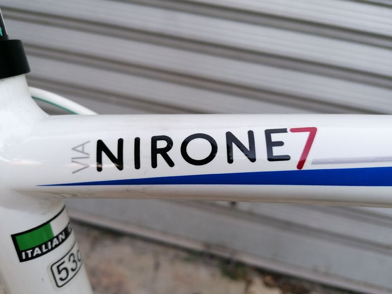 Gebrauchtes Bianchi Nirone Shimano Sora 2013 Road & Gravel, Weiß — Bild 12 von 15