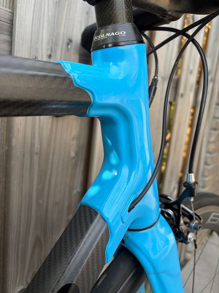 Used Colnago C60 Campagnolo Super Record 2016 Road & Gravel, Blue — image 14 of 16