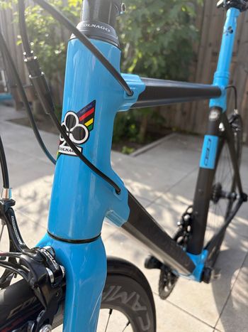 Used Colnago C60 Campagnolo Super Record 2016 Road & Gravel, Blue — image 9 of 16