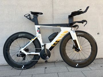 Used Canyon Speedmax CFR Moonshot 2024 2024 Road & Gravel, White — image 1 of 7