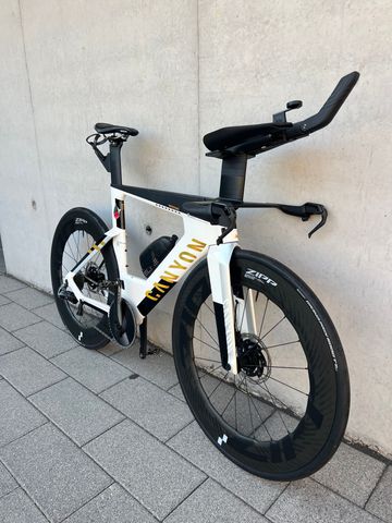 Used Canyon Speedmax CFR Moonshot 2024 2024 Road & Gravel, White — image 2 of 7