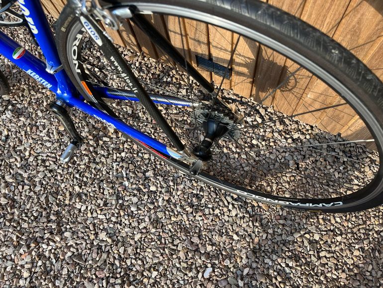 Used Gios Custom Campagnolo Chorus 2007 Road & Gravel, Blue — image 9 of 9