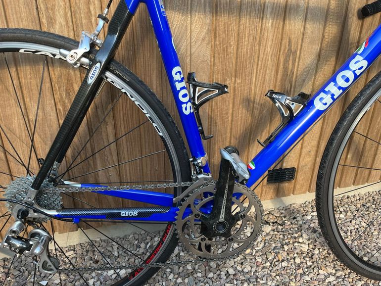 Used Gios Custom Campagnolo Chorus 2007 Road & Gravel, Blue — image 6 of 9