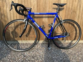 Used Gios Custom Campagnolo Chorus 2007 Road & Gravel, Blue — image 2 of 9
