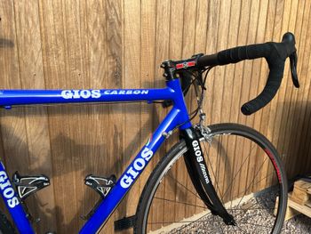 Used Gios Custom Campagnolo Chorus 2007 Road & Gravel, Blue — image 4 of 9
