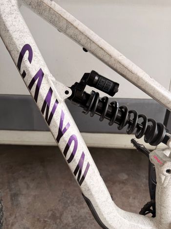 Canyon Torque DH CLLCTV 2025 2025 Mountainbike usato, Bianco — immagine 2 di 6