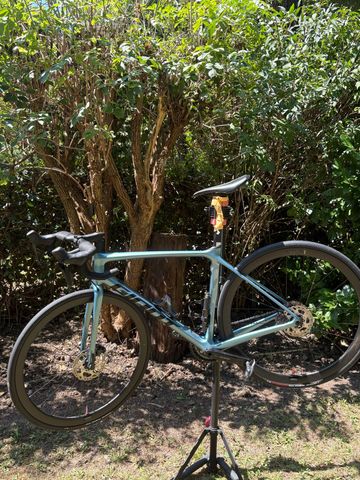 Gebrauchtes Giant TCR Advanced 1 2025 2025 Road & Gravel, Blau — Bild 10 von 11