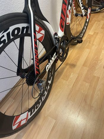 Gebrauchtes Giant Trinity Shimano Ultegra 2014 Road & Gravel, Rot — Bild 5 von 6