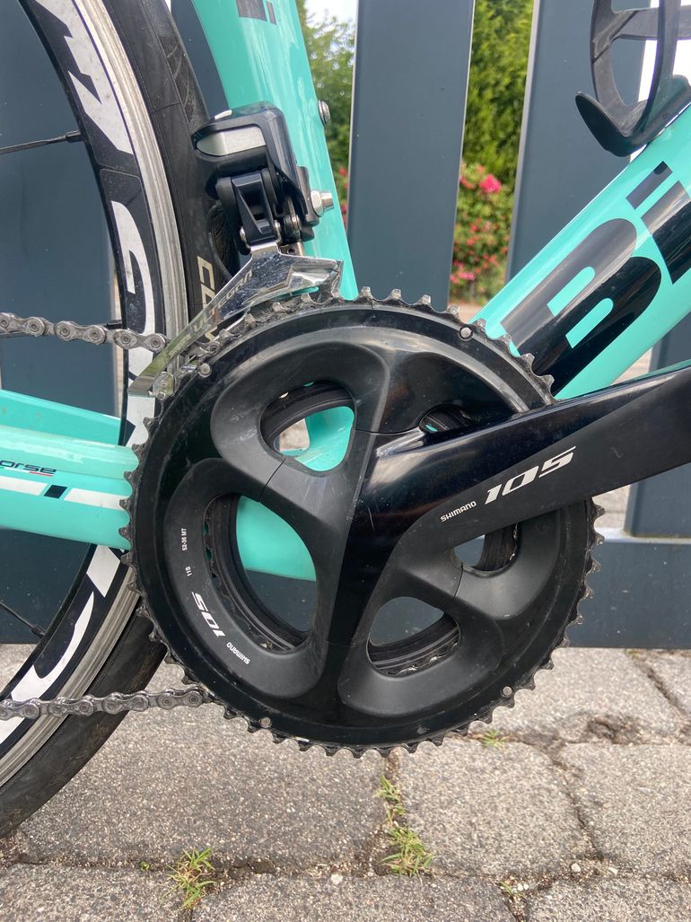 Gebrauchtes Bianchi Aria 105 2018 2018 Road & Gravel, Blau — Bild 5 von 7