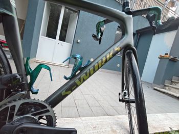 Gebrauchtes S Works Custom SRAM Red eTap AXS 2022 Road & Gravel, Grün — Bild 3 von 13