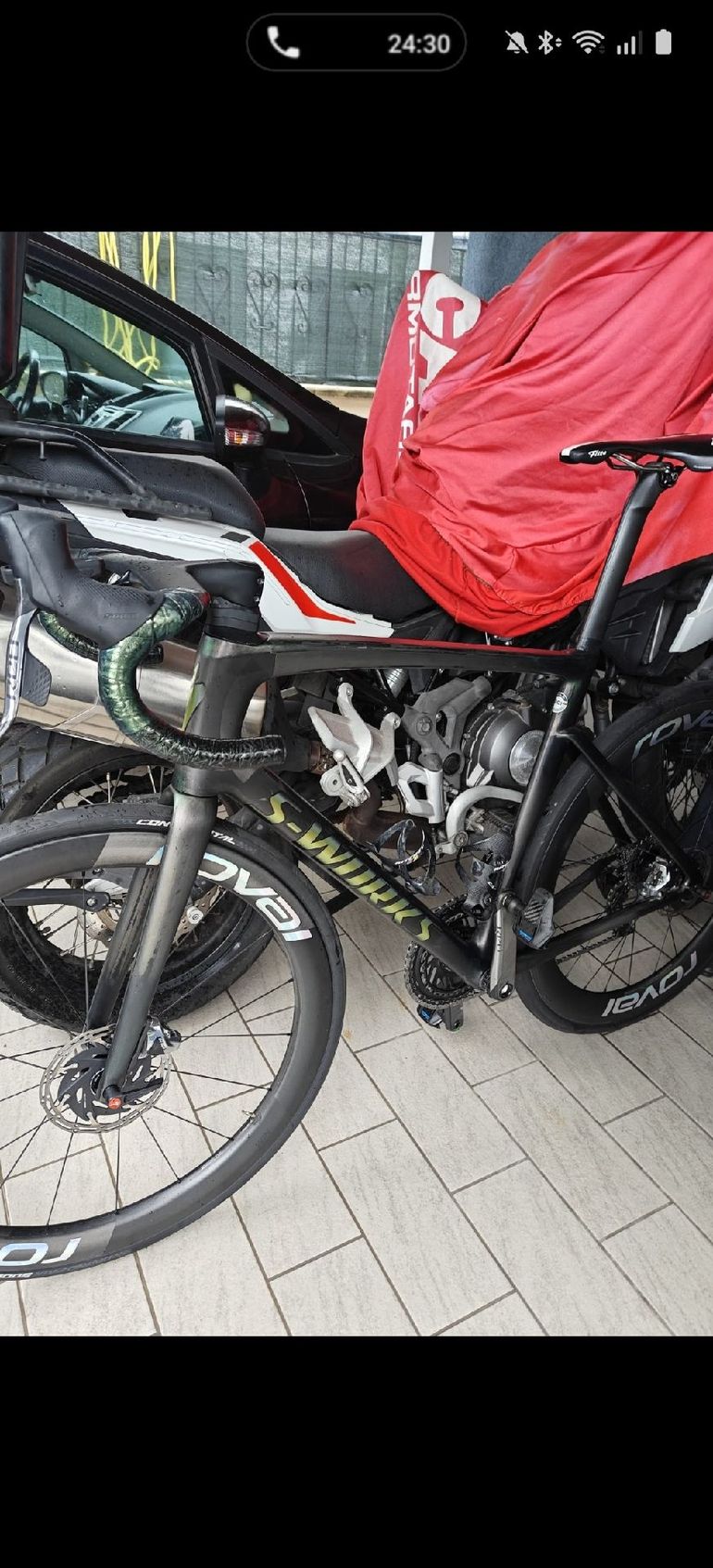 Gebrauchtes S Works Custom SRAM Red eTap AXS 2022 Road & Gravel, Grün — Bild 2 von 13
