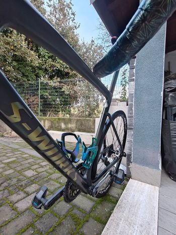 Gebrauchtes S Works Custom SRAM Red eTap AXS 2022 Road & Gravel, Grün — Bild 11 von 13