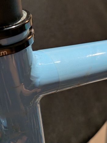 Used Massacan Custom Frameset 2024 Road & Gravel, Blue — image 7 of 7
