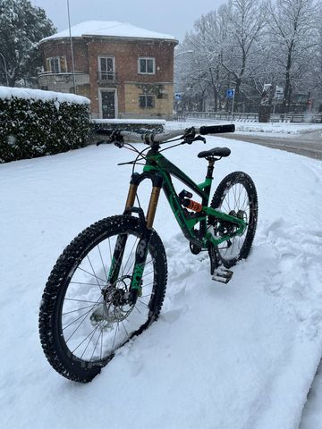 Used YT Custom SRAM GX 2016 Mountainbike, Green — image 2 of 4
