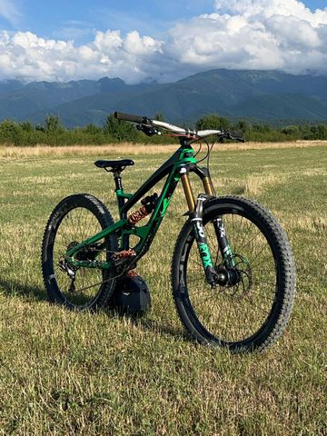 Used YT Custom SRAM GX 2016 Mountainbike, Green — image 3 of 4