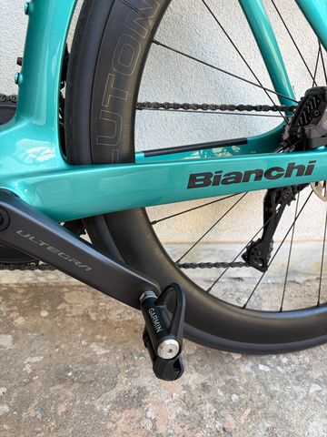 Brugt Bianchi Oltre Comp Ultegra Di2 2025 2025 Road & Gravel — billede 12 af 12