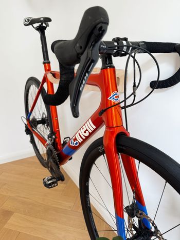 Used Cinelli Veltrix Disc 2019 2019 Road & Gravel, Orange — image 2 of 7