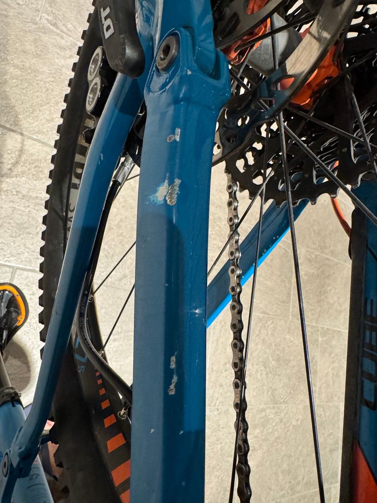 Used CUBE Stereo TM 27, 5 2016 Mountainbike, Blue — image 7 of 9