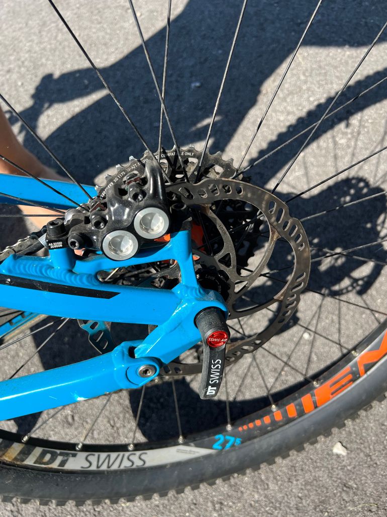 Used CUBE Stereo TM 27, 5 2016 Mountainbike, Blue — image 2 of 9
