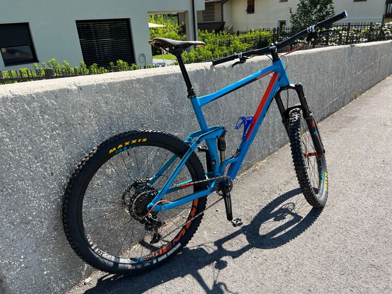 Used CUBE Stereo TM 27, 5 2016 Mountainbike, Blue — image 5 of 9