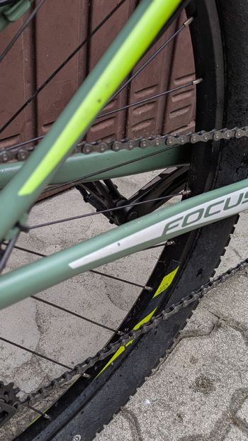 Used Focus Custom SRAM NX 2017 Mountainbike, Green — image 7 of 9