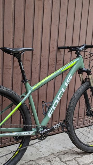 Gebrauchtes Focus Custom SRAM NX 2017 Mountainbike, Grün — Bild 5 von 9