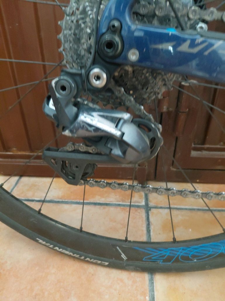 Used Merida REACTO DISC 7000-E 2018 2018 Road & Gravel, Blue — image 8 of 12