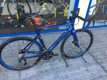 Used Merida REACTO DISC 7000-E 2018 2018 Road & Gravel, Blue — image 2 of 12