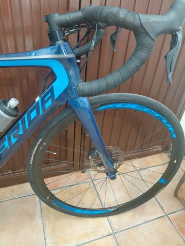Used Merida REACTO DISC 7000-E 2018 2018 Road & Gravel, Blue — image 5 of 12