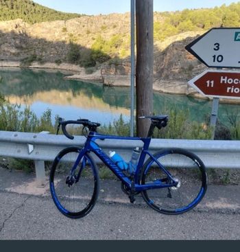Gebrauchtes Merida REACTO DISC 7000-E 2018 2018 Road & Gravel, Blau — Bild 3 von 3