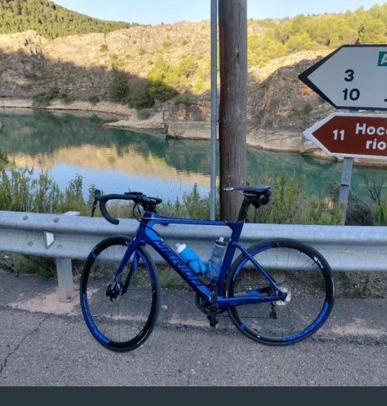 Gebrauchtes Merida REACTO DISC 7000-E 2018 2018 Road & Gravel, Blau — Bild 3 von 3