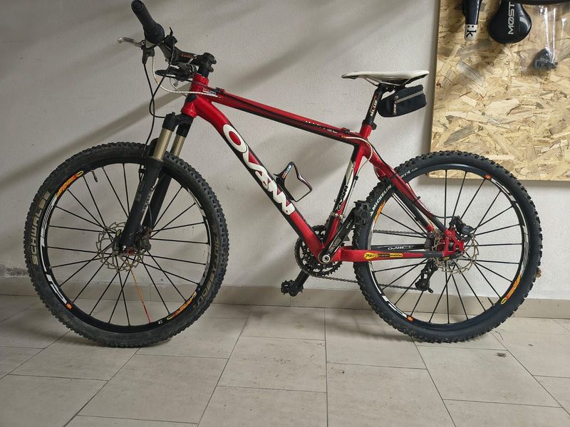 Used OLMO MTB Hardtail Full Carbon 26” – SRAM X0 – RockShox 2009 MTB