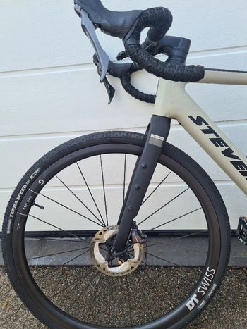 Used Stevens E-Getaway 2025 2025 Road & Gravel, White — image 7 of 10