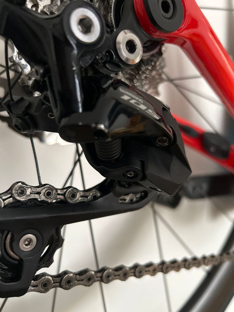 Used Giant Tcr advanced Shimano 105 2023 Road & Gravel, Red — image 12 of 12