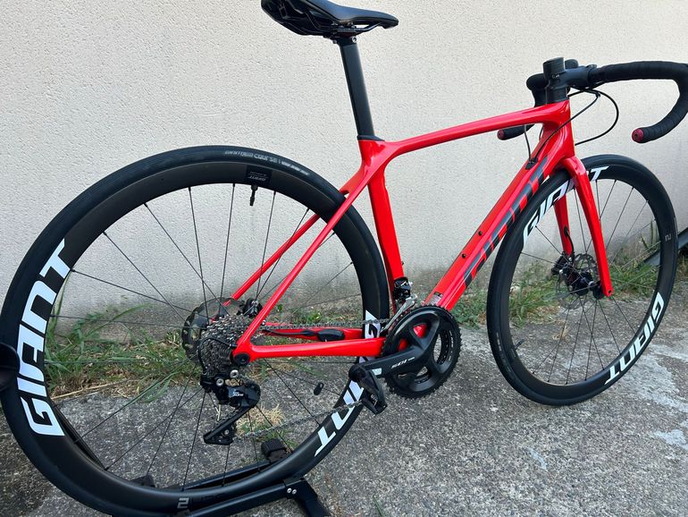Used Giant Tcr advanced Shimano 105 2023 Road & Gravel, Red — image 5 of 12